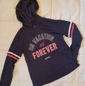 XOXO pajama hoodie